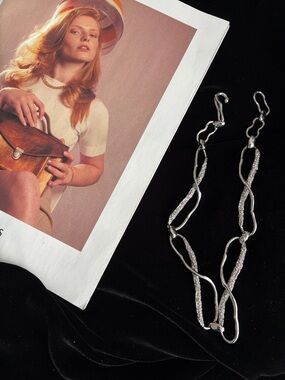 🎁Alexis Bittar Solanales Infinity Link Silver🤩🆕